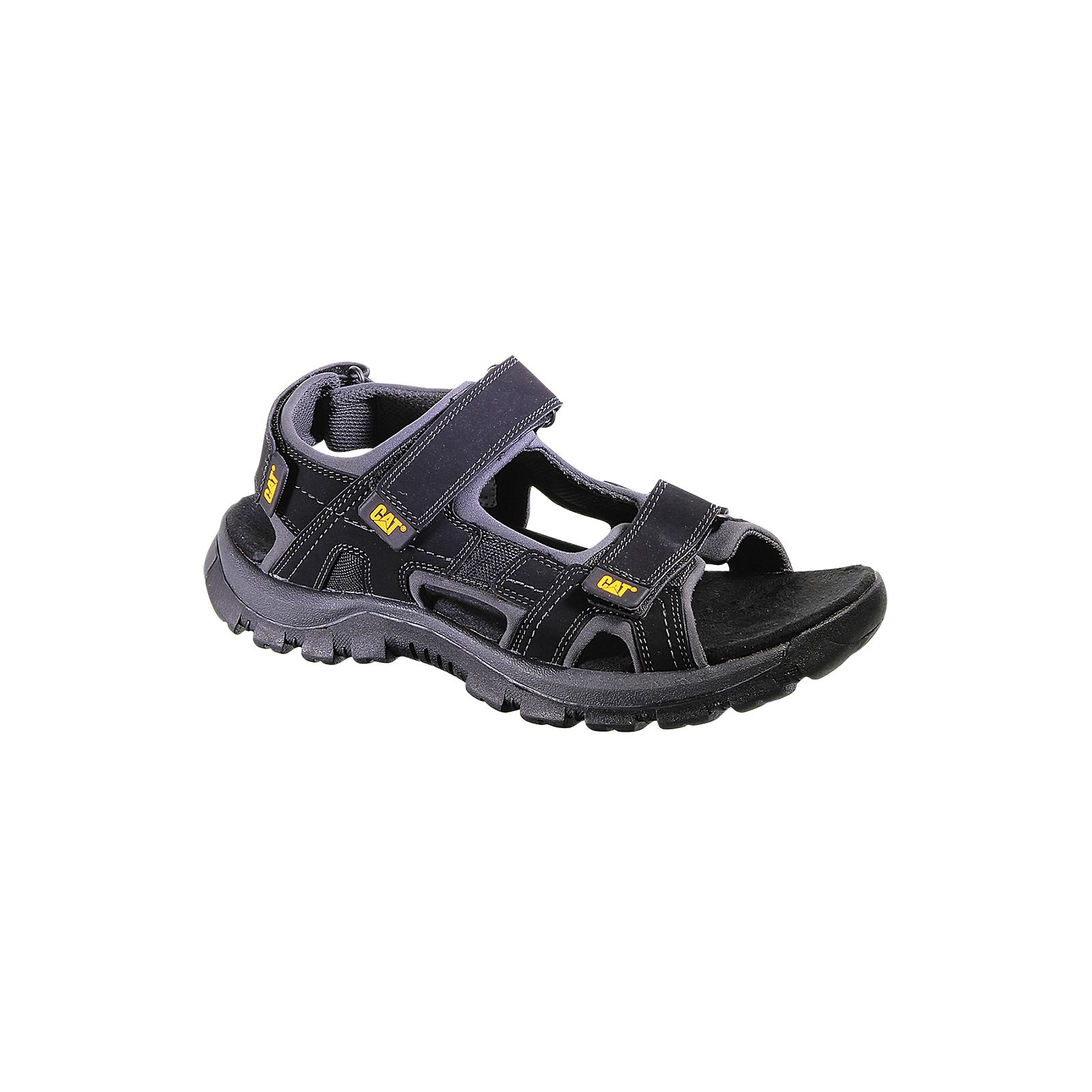 Caterpillar Shoes Online Pakistan - Caterpillar Giles Mens Sandals Black (148593-DER)